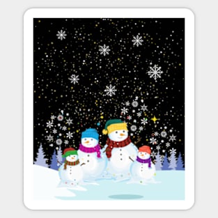 Snowy Day Enid Sticker